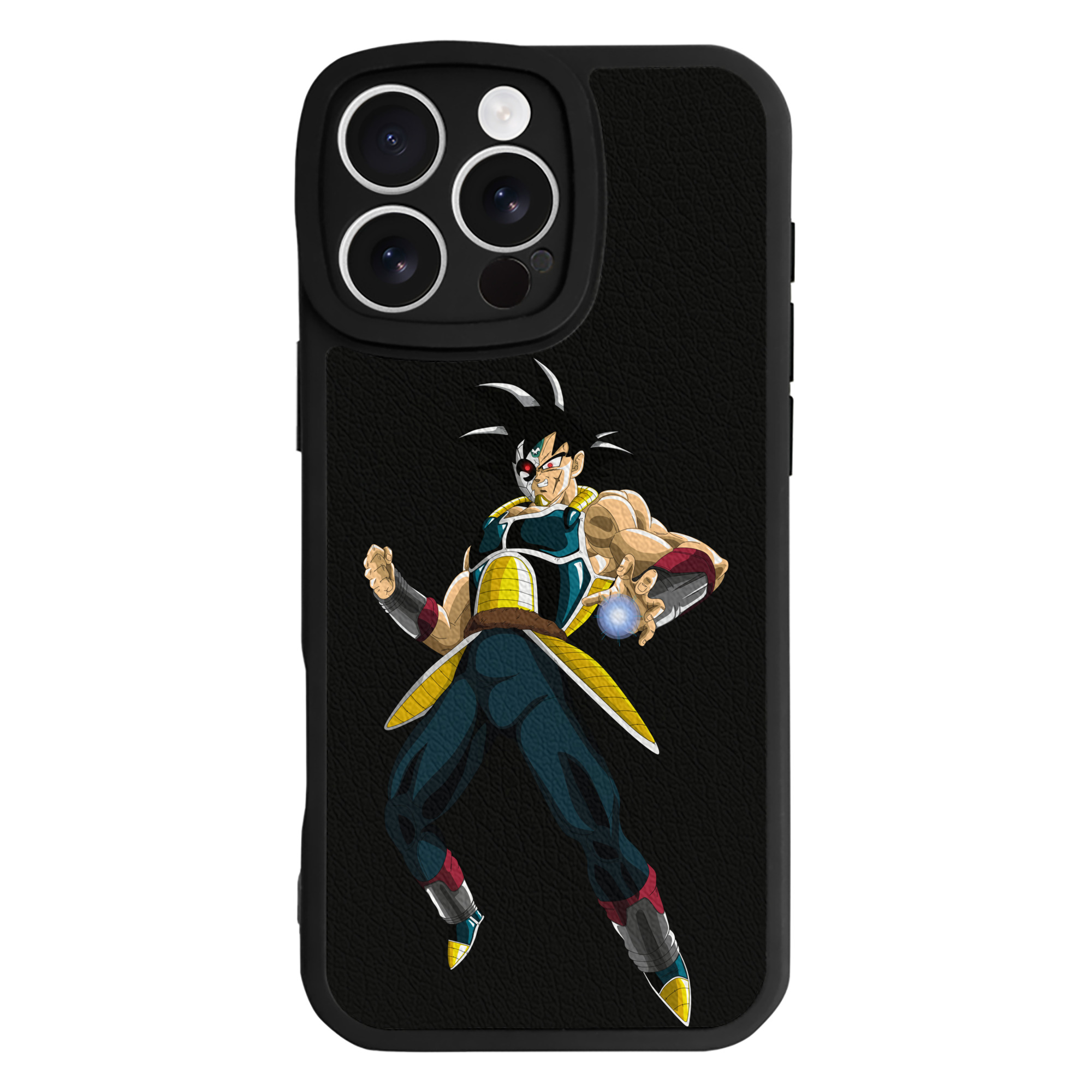 （画像用） ドラゴンボール バーダック DRAGON BALL Burdock 【iPhone 16シリーズ対応】シリコンスマホケース（レザー調） 材質：シリコン